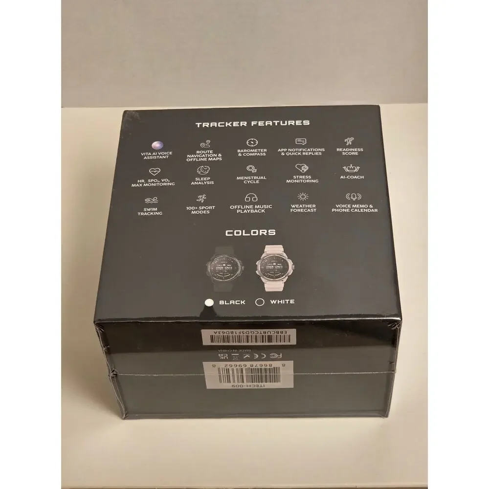 Invicta I Tech ITECH 009 Smartwatch 53mm GPS AMOLED Bluetooth Black New Sealed